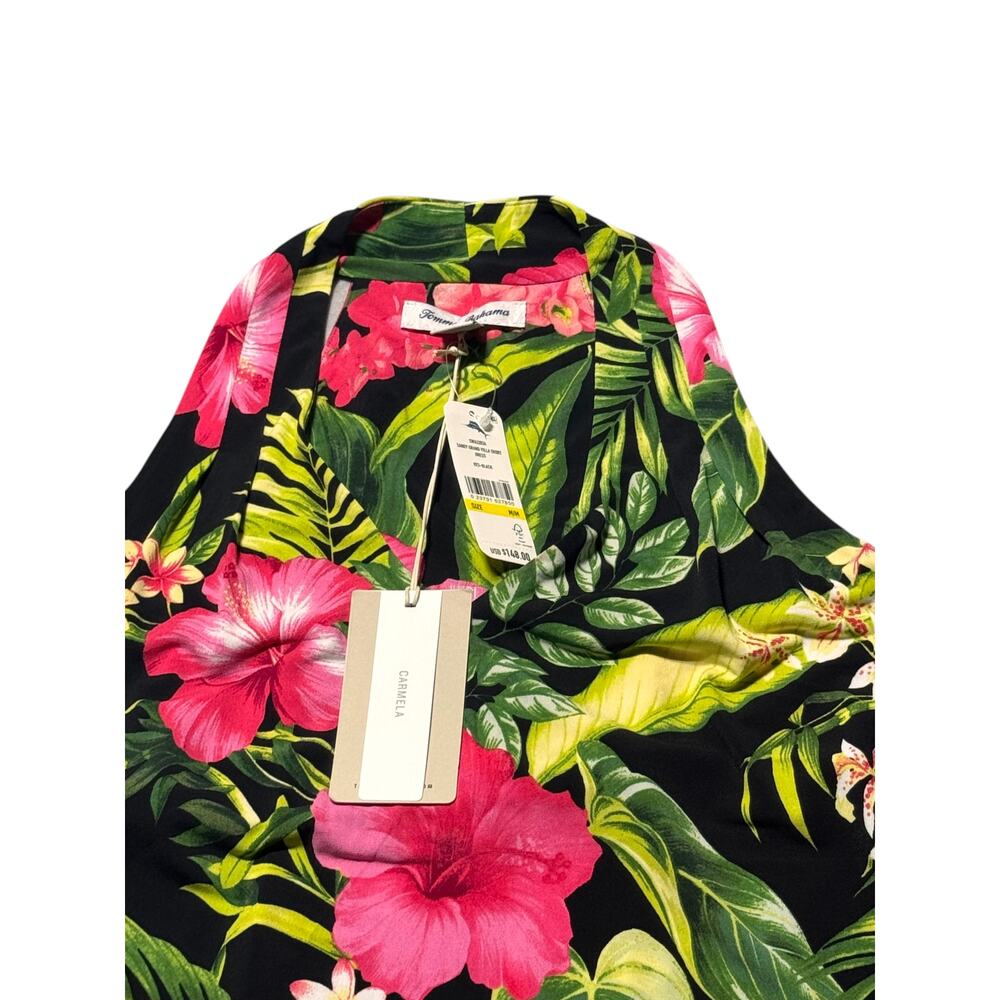 NWT Tommy Bahama Sandy Grand Villa Halter Dress Womens M Multicolor Floral Print - Picture 4 of 12